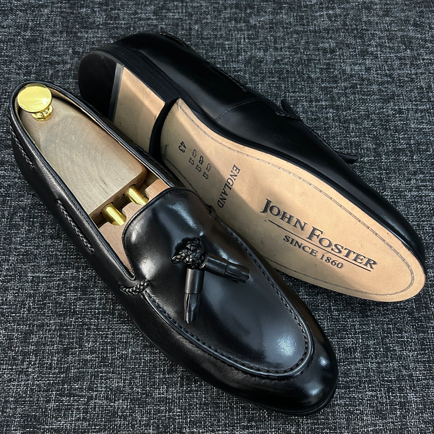 Souliers en cuir JOHN FOSTER – Série B