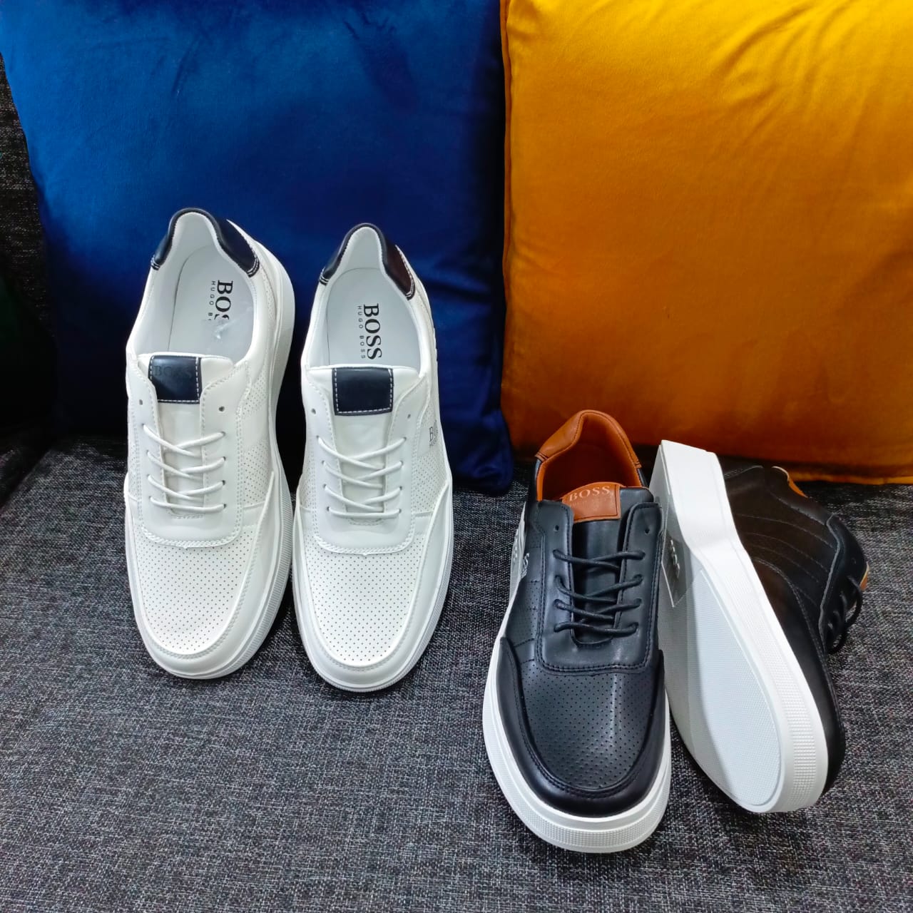 Sneakers à lacets - 2 tons - Serie B (HUGO BOSS)