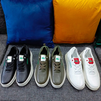 Sneakers à lacets - 2 tons - Serie A (LACOSTE)