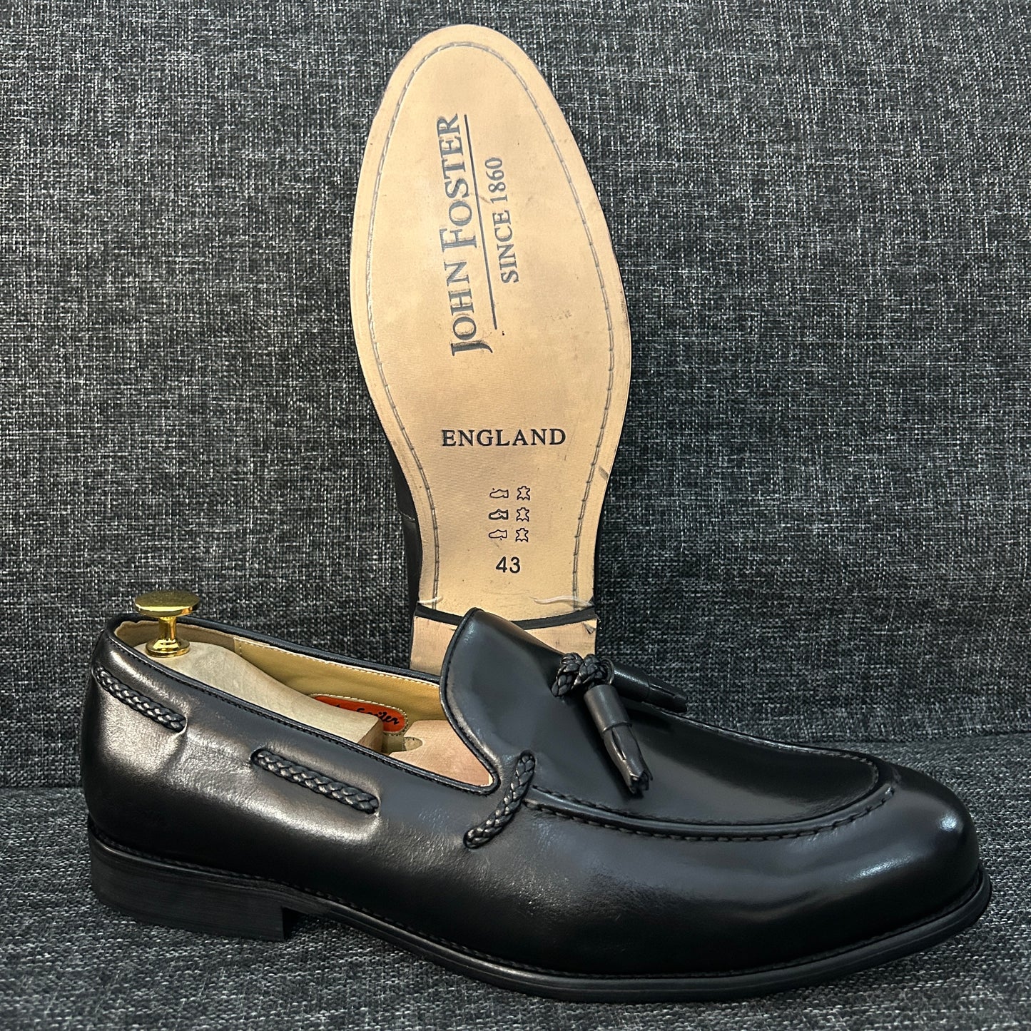 Souliers en cuir JOHN FOSTER – Série B