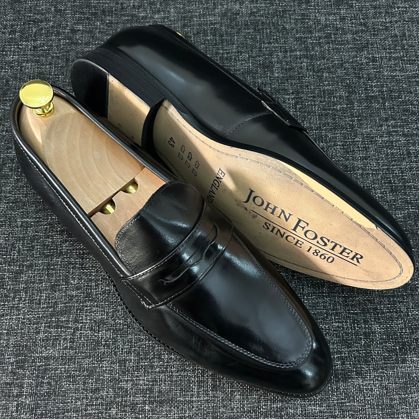 Souliers en cuir JOHN FOSTER – Série A