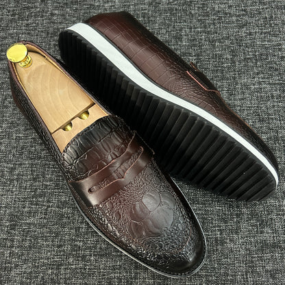 Mocassins BERLUTI - Série A (Café)