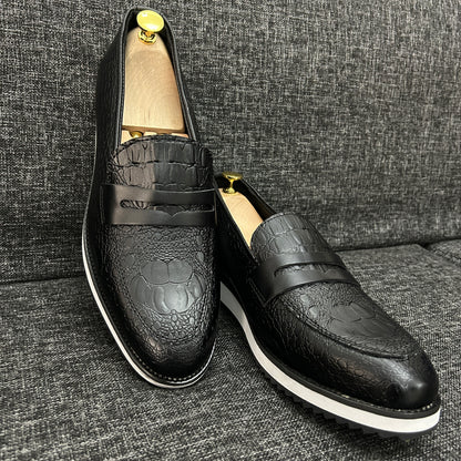 Mocassins BERLUTI - Série A (Noir)