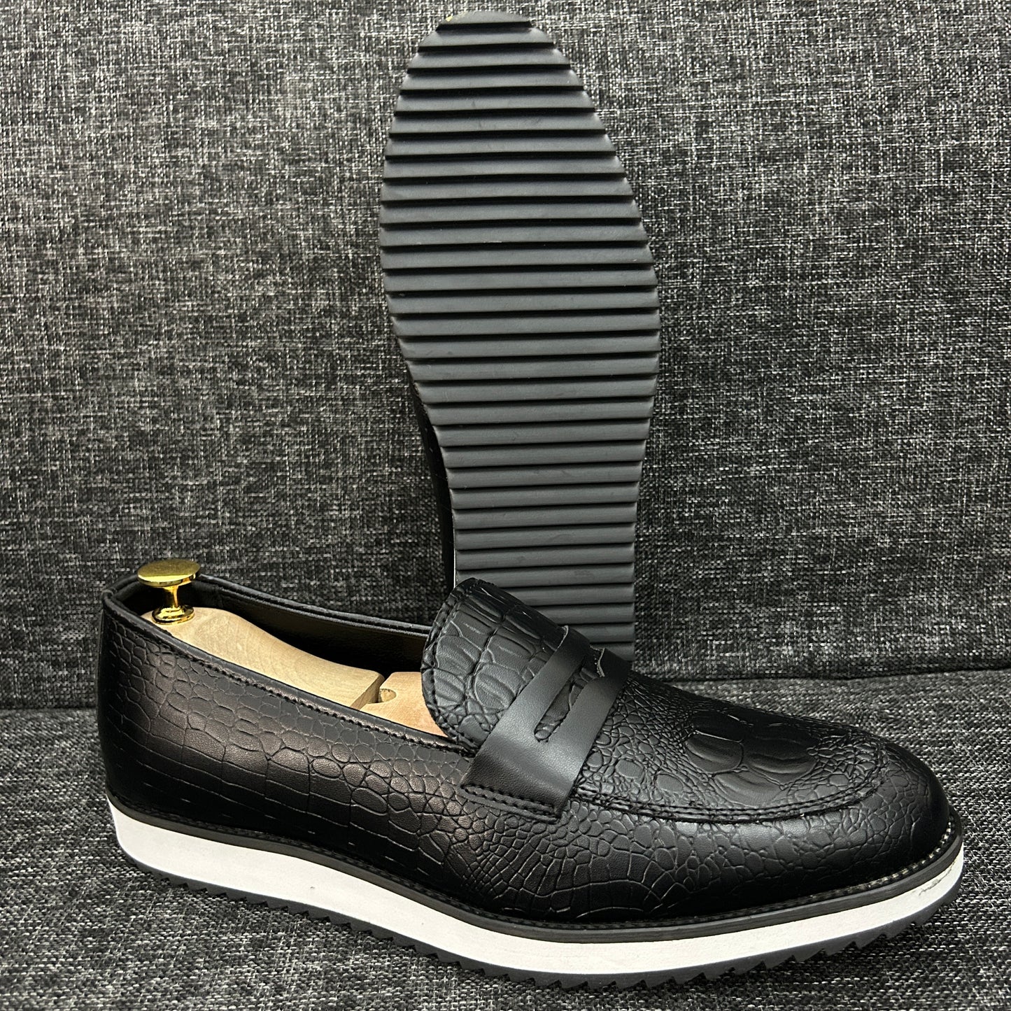 Mocassins BERLUTI - Série A (Noir)