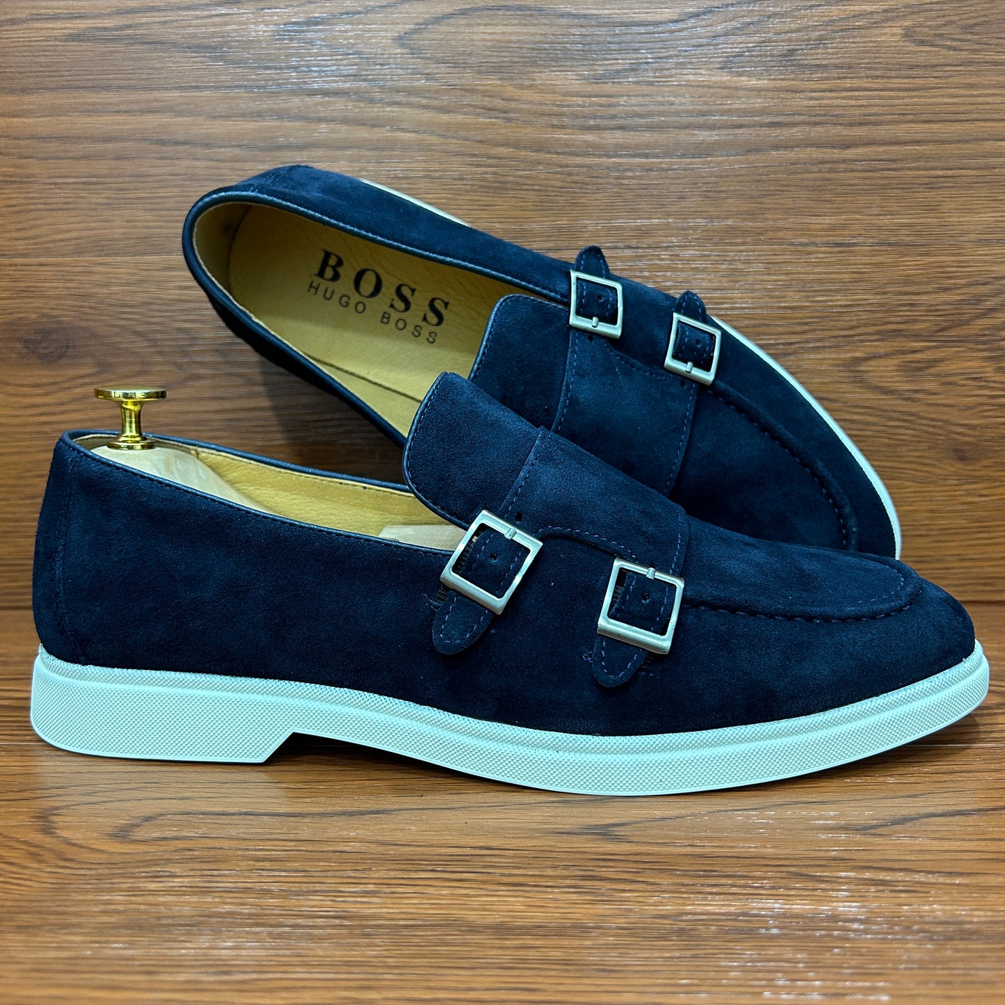 Mocassins en Daim HUGO BOSS – Série B (Bleu foncé)