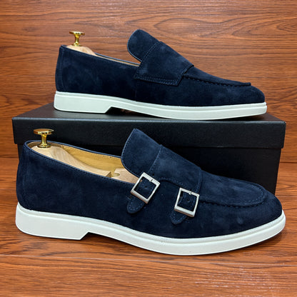 Mocassins en Daim HUGO BOSS – Série B (Bleu foncé)