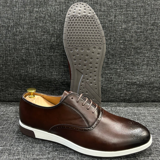 Soulier Moderne BERLUTI – Série A (Marron Café)