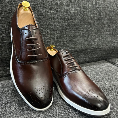 Soulier Moderne BERLUTI – Série A (Marron Café)