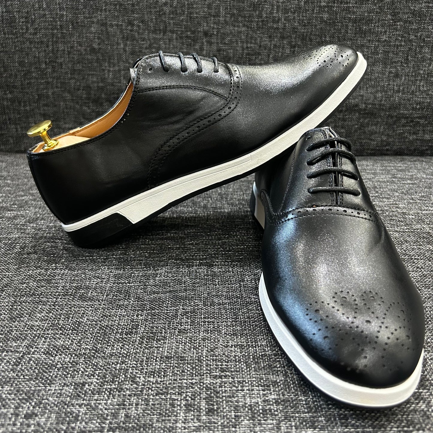 Soulier Moderne BERLUTI – Série A (Noir)