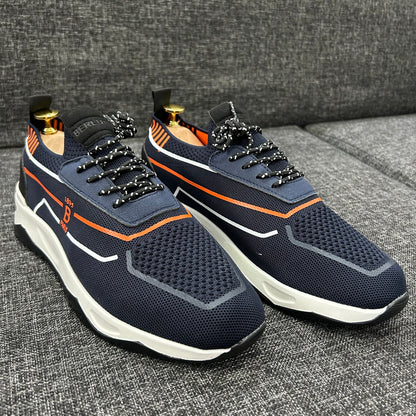 Sneakers BERLUTI – Série A (Bleu-Orange)