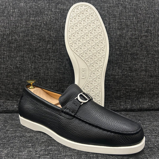 Mocassins DIOR Cuir -serie A (noir)