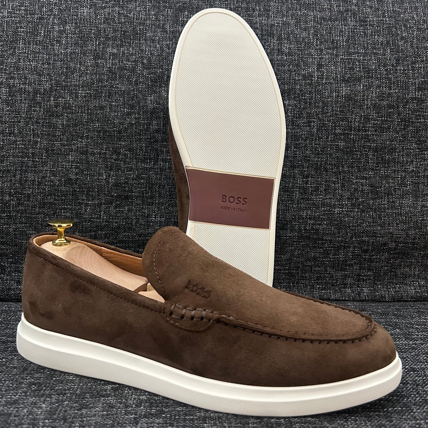 Mocassins HUGO BOSS - serie A (Marron)
