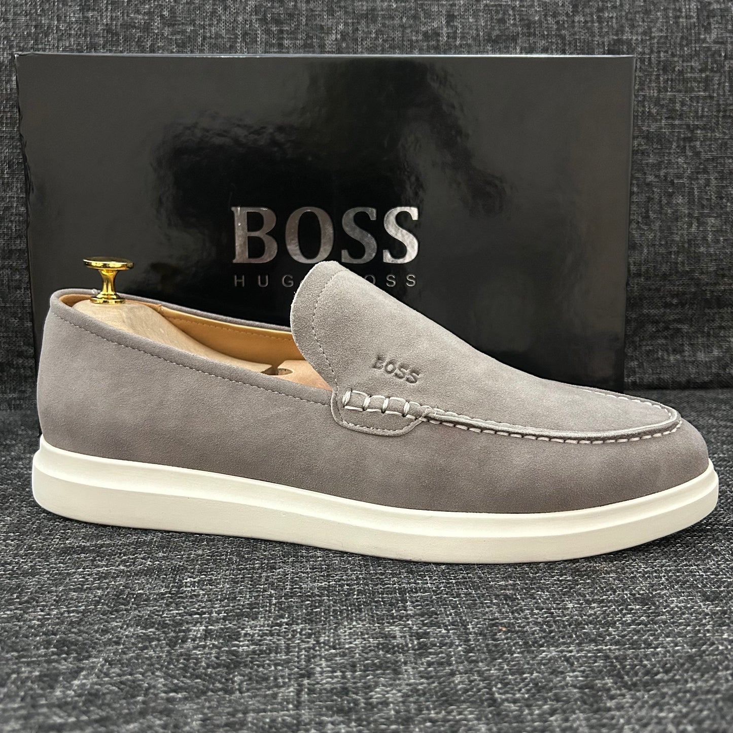 Mocassins HUGO BOSS - serie A (Gris)