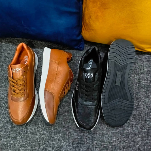 Sneakers à lacets - 2 tons - Serie A (HUGO BOSS)